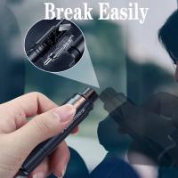 Martillo De Seguridad Para Coche Con Rompe Vidrio Y Cortador De Cinturones De Seguridad Herramienta De Rescate 2 En 1 Hecho De Acero De Alta Dureza Accesorios Automotrices - details 5