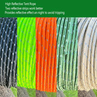 Cuerda Táctica De Paracaídas Reflectante De 6mm Para Tienda De Campaña 30/50m Correa De Lash Para Kayak Canoa Equipo De Sobrevivencia Color Negro Orange Khaki Verde Militar - details 3