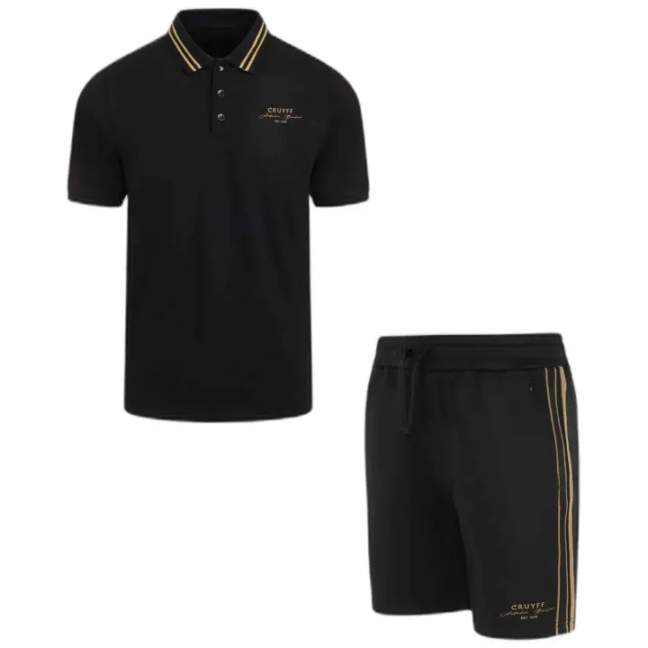 Conjunto Cruyff  para hombre en color negro - 1