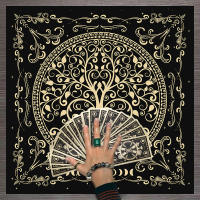Mantel De Taro Con Doce Constelaciones Y Cielo Estrellado 1pc Decoración De Juego De Tarot Estilo Moderno Poliéster 100% - details 67