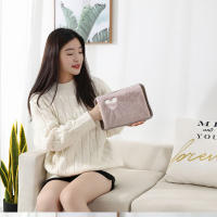 Bolsa De Agua Caliente Eléctrica Suave Para Invierno Calentador De Manos Reutilizable Con Enchufe EU Recargable Para Cálido Mano Y Bolsillo - details 4