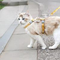 Set De Correa Y Arnes Para Gatos Ajustable Diseño De Abeja Ligero Y Suave Para Mascotas Seguro Para Perros Y Gatos Pequeños Y Grandes - details 7