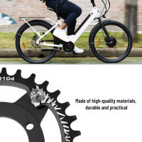 Adaptador De Cadena Ebike 104BCD Para Bafang BBS01 BBS02 Motor De Tracción Media Bicicleta Eléctrica Aleación De Aluminio Parte De Ciclismo 32/34/36/38T - details 2