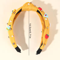 1pc Cinta Para El Cabello De Niñas Con Perlas Y Diamantes Decoración De Lápiz De Dibujo Moda De La Temporada De Regreso a La Escuela Para Adolescentes - details 10