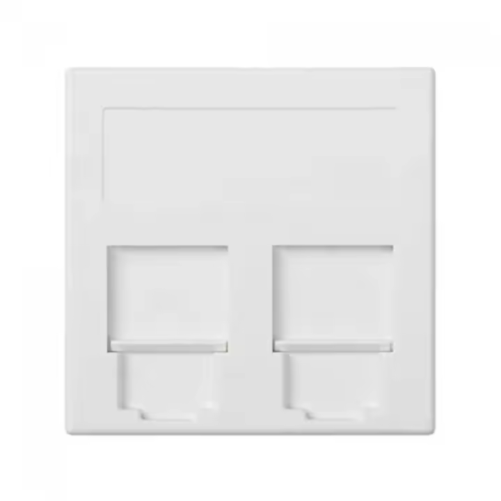 Placa voz y datos plana cg 2c amp/br/sy/kr/be blanco SIMON 50000089-030 - 1
