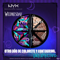 NYX Professional Makeup | Paleta de coloretes colección Wednesday - details 1