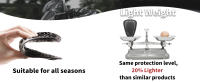 WOSAWE Protección Para Rodillas Y Caderas De Motocross Inserto De Protección Flexible Para Motocicleta Equipamiento De Armadura - details 2