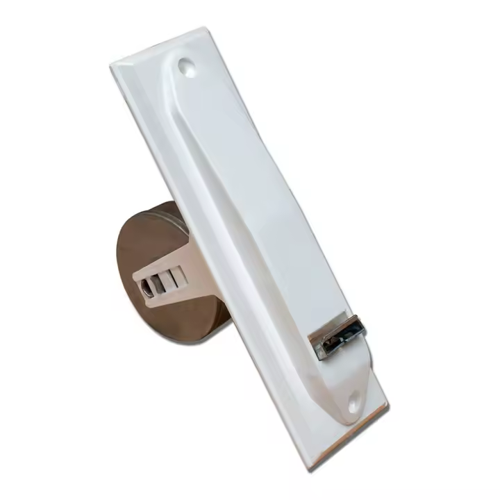 Recogedor Empotrable Polietileno 200x115x60mm Blanco EDM - 1