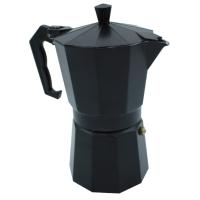 XHC BRICO | Cafetera de aluminio - Tradicional Italiana - Con Filtro - Color Negro | Marca Menaje Martínez - details 2