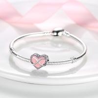 Encanto De Colgante De Árbol De Familia Platinado En Plata Para Pulsera De Bangle Y Collar DIY Regalo Con Doble Vuelo Aéreo - details 9