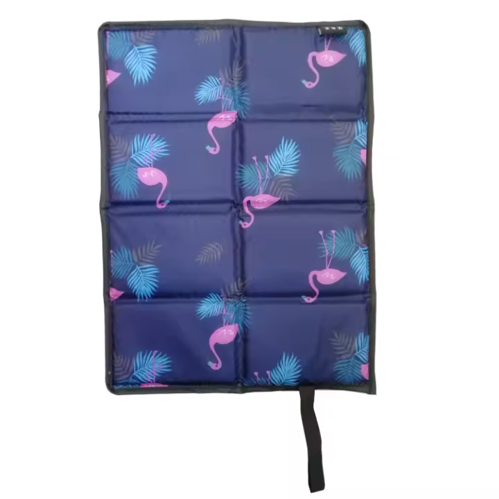 Cojín de asiento para exteriores, 1 paquete, portátil, plegable, impermeable, para niños, para estadios, Parques, caminatas, picnics, campamentos, senderismo y Caza. - 1