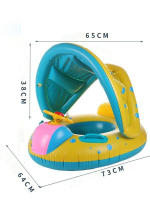 ROOXIN Anillo Inflable Para Natación Para Bebés Asiento De Natación Juguete De Agua Para Niños Circulo De Natación Flotador Para Piscina Fiesta - details 11