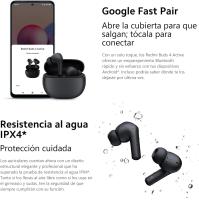 Xiaomi Redmi Buds 4 Active, Auriculares Intraurales Inalámbricos Bluetooth 5.3 de Ruido con IA para Llamadas, 28 Horas de Batería, Cancelación de Ruido en Llamadas, IPX4 Resistentes al Agua, Control Táctil, Colores: Negro o Blanco (Versión ESPAÑOLA) - details 3