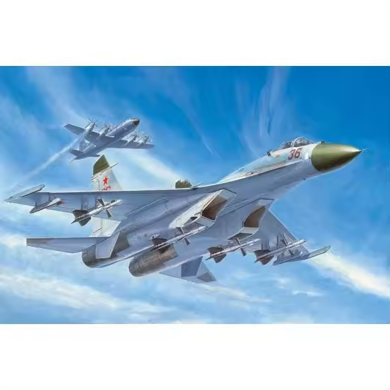 TROMPETER 01661 SU-27 RUSSIAN EARLY TYPE FIGHTER 1/72 - 1