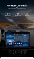 Junsun-reproductor Multimedia X7 MAX para coche Radio con Android CarPlay inalámbrico voz IA 2K 13.1 pulgadas para Suzuki Swift 2003 2004 2005 2006 2007 2008 2009 2010 - details 0