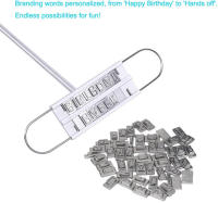 Hierro De Marca Para Barbacoa Con 55 Letras Herramienta De Cocina Para Carne Y Pescado Resistentes Al Calor Accesorios Para Barbacoa Y Asadores - details 3