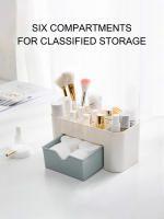 Caja De Almacenamiento Para Uñas Y Joyería Multifuncional Con Accesorios Para Algodón Suave Herramientas De Limpieza De Escritorio Caja De Cosméticos - details 0