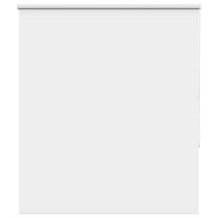 vidaXL Estor Enrollable Opaco blanco 125x130 cm Tela Ancho 121,6 cm - 1