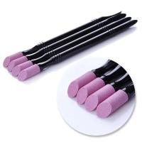 Herramienta De Manicura 1pc/5pcs Pedicura Stone Pusher De Uñas Sandía De Uñas Art Pen Remover Cutícula Trimmer Buffer - details 2