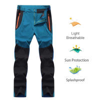 Pantalones De Hombre TRVLWEGO Verano Para Senderismo Camping Escalada Pesca Trekking Tecnología Quick Dry Impermeable MONTaña Viaje - details 12
