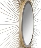 MIRAMAX-Espejo sol 60 cm oro,Espejo de Pared Decorativo para Colgar en Forma de Resplandor Solar - details 3