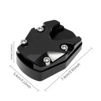 Placa De Soporte Para Motocicleta Antideslizante Accesorio De Manillar Base De Pie De Motocicleta Aluminio Resistentes - details 14