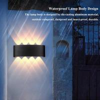 Lámpara De Pared LED Para Exteriores Y Dormitorio Iluminación Moderna Con Sensor De Movimiento 4W 6W 8W 10W Para Pasillo Y Escalera - details 2