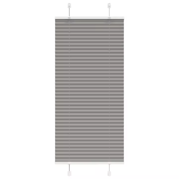 Estor Plisado Antracita 55x100 cm Tela Ancho 54,4 cm Poliéster - 1