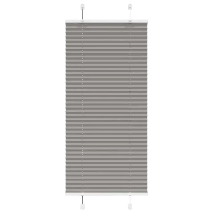 Estor Plisado Antracita 55x100 cm Tela Ancho 54,4 cm Poliéster - 1
