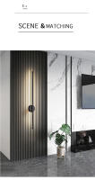 Lámpara De Pared Moderna Y Original LED Para Decoración De Habitaciones Y Salones Iluminación Simplicidad Y Funcionalidad Para TV Y Cocina - details 5