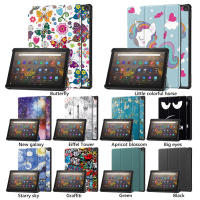 Funda De Cuero PU Para Amazon Kindle Fire HD 10 13ta Gen 2023 10.1 Pulgadas Trifold Soporte Protector Auto Despierta/Sueña - details 7