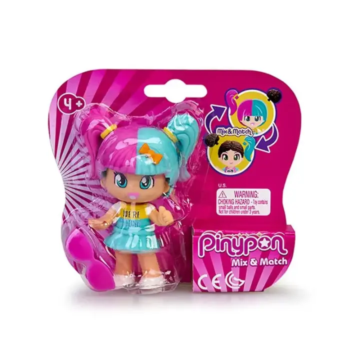 FAMOSA - Pinypon Mix & Match - Were are Young - Una Unidad - Incluye Accesorios - Coleccionable - Mayores de 4 Años - 1