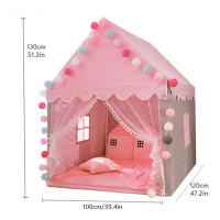 Carpa De Juguete Para Niños Y Niñas Casa De Castilla De Princesa Habitación Infantil Juguetes De Playa Interior Y Exterior Regalos De Navidad - details 3