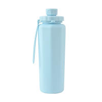 Botella De Agua Desmontable De 600ML De Silicona Para Deporte Al Aire Libre Viajes Camping Yoga Resistente Al Desbordamiento Reutilizable - details 5