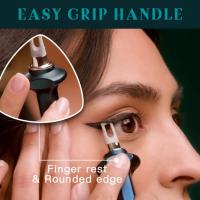 Herramientas de guía para delineadores de ojos, pinceles de silicona reutilizables, pinceles delineadores de ojos a prueba de agua, pinceles para sombras de ojos para manos temblorosas, instrumentos de maquillaje para principiantes - details 2