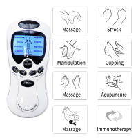Masajeador Eléctrico De Acupuntura Con 8 Modos Terapia Meridiana Digital LCD Alivio Del Dolor Estimulación Muscular Kit De Terapia EMS - details 14