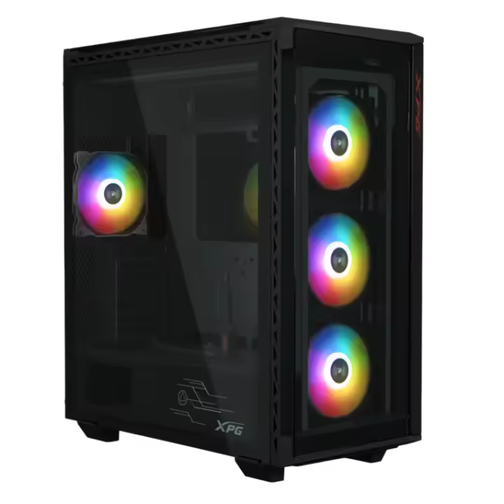 CAJA GAMING XPG BATTLECRUISER II E-ATX 1XUSB-C 2XUSB SIN FUENTE NEGRO - 1