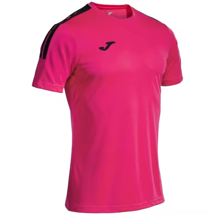 Camiseta de Manga Corta Joma Olimpiada para hombre en color rosa - 1