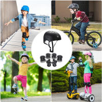 Juego De Protección Deportiva Para Niños Y Niñas 7PCS Esquísatecato Con Casco Patines Y Scooter Equipamiento De Protección Para Ciclismo Patinaje Y Esquí - details 7