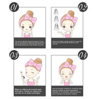 Kit De Vacío Para Puntos Negros Y Acné Herramienta Eléctrica De Limpieza Facial Con 3 Niveles De Succión Para Rostro Y Nariz - details 9