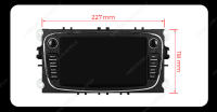 Radio GPS Navegación Android 13 WIFI Para Ford Focus 2 S-Max Mondeo Mk4 9 Galaxy C-Max Kuga 3 Stereo Auto 2 Din Con Carplay - details 5