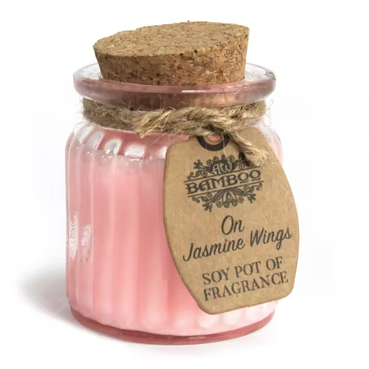 Viva Esencia – Vela de cera de soja con tapa de corcho, aroma intenso y duradero, frasco reutilizable de 120 g ideal para regalar – Awartisan - 1