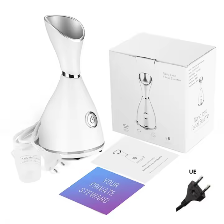 Nano Ionic Steamer Facial Profundo Limpieza Hidratante Cuidado De La Piel Con Sprayer Caliente Fría Sauna Spa Electrónico - 1