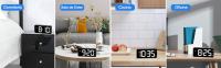 Despertador Digital LED Timits con Doble Alarma y 8 Tonos - Reloj Despertador con Volumen y Brillo Ajustables - Reloj Digital Sobremesa con Snooze - Alimentación por Cable USB (Nero) - details 7
