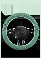 Cubierta De Volante De Coche Invernal De Peluche Térmica Antideslizante Para Todas Las Marcas Sin Anillo Interior - details 11