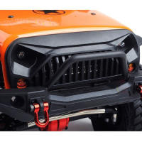 Carcasa De Coche RC 1:10 Wrangler Rubicon Para Axial SCX10 D90 90046 90047 313mm Base De Admisión De Parachoques MS Rostro Furioso - details 3