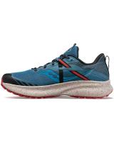 Saucony Zapatillas de trail Saucony Ride 15 TR para hombre, Deep Sea/Lava - details 1