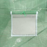 vidaXL Invernadero con Estructura Acero Invernáculo Vivero para Plantas Verde - details 5