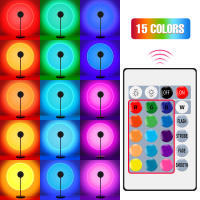 Lámpara De Noche LED RGB Lámpara De Anillo USB Luz Arcoíris Para Decoración De Escritorio Iluminación De Ambiente Para Hogar - details 13