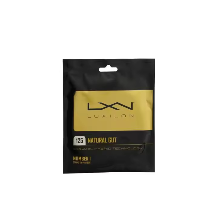 Cordaje Tenis Luxilon Natural Gut 1.25mm Set 12m Transparente - 1